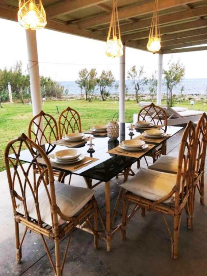 Seaside House Villa Filiatra Bagian luar foto